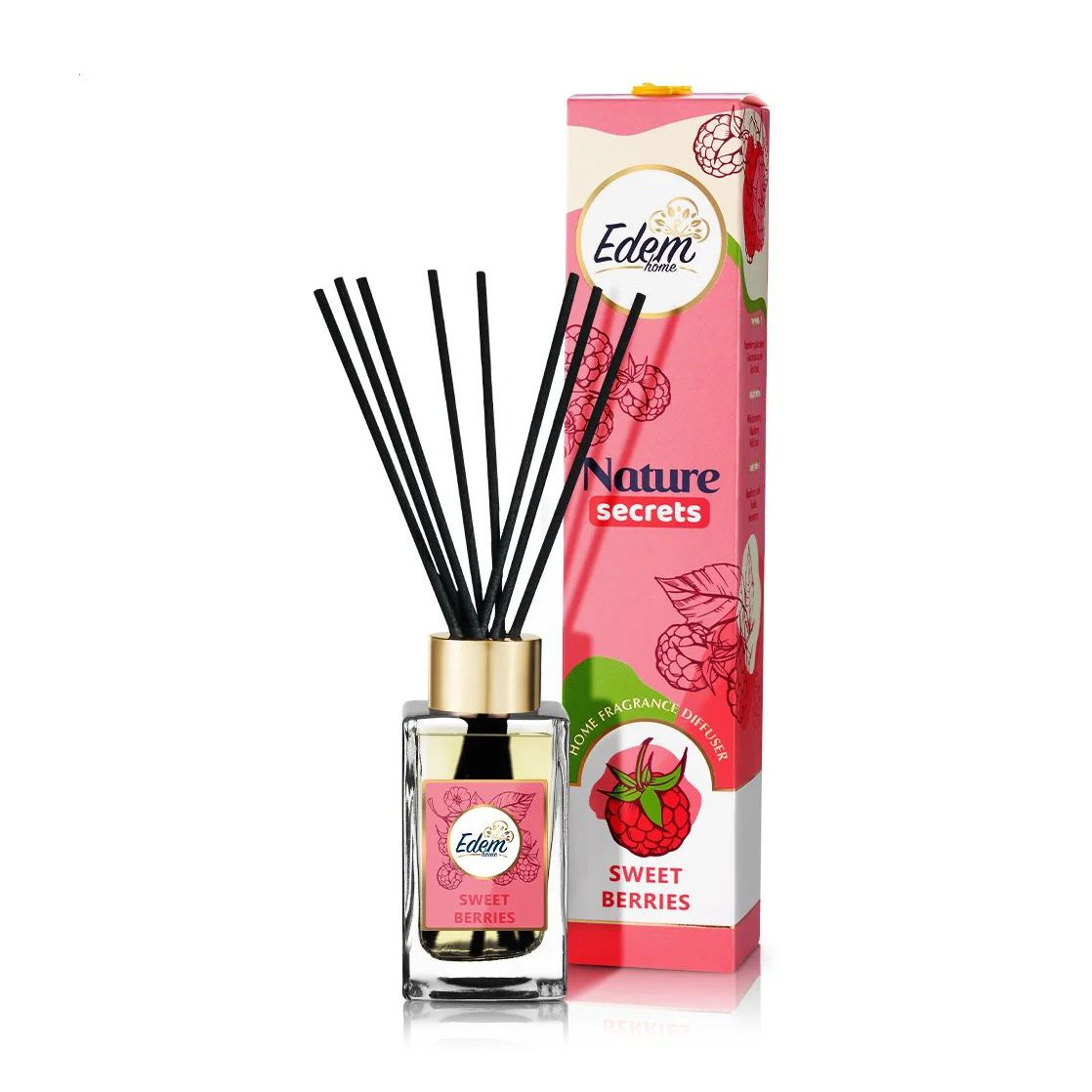Аромадифузор Edem Home Nature Secrets Sweet Berries, 90 мл